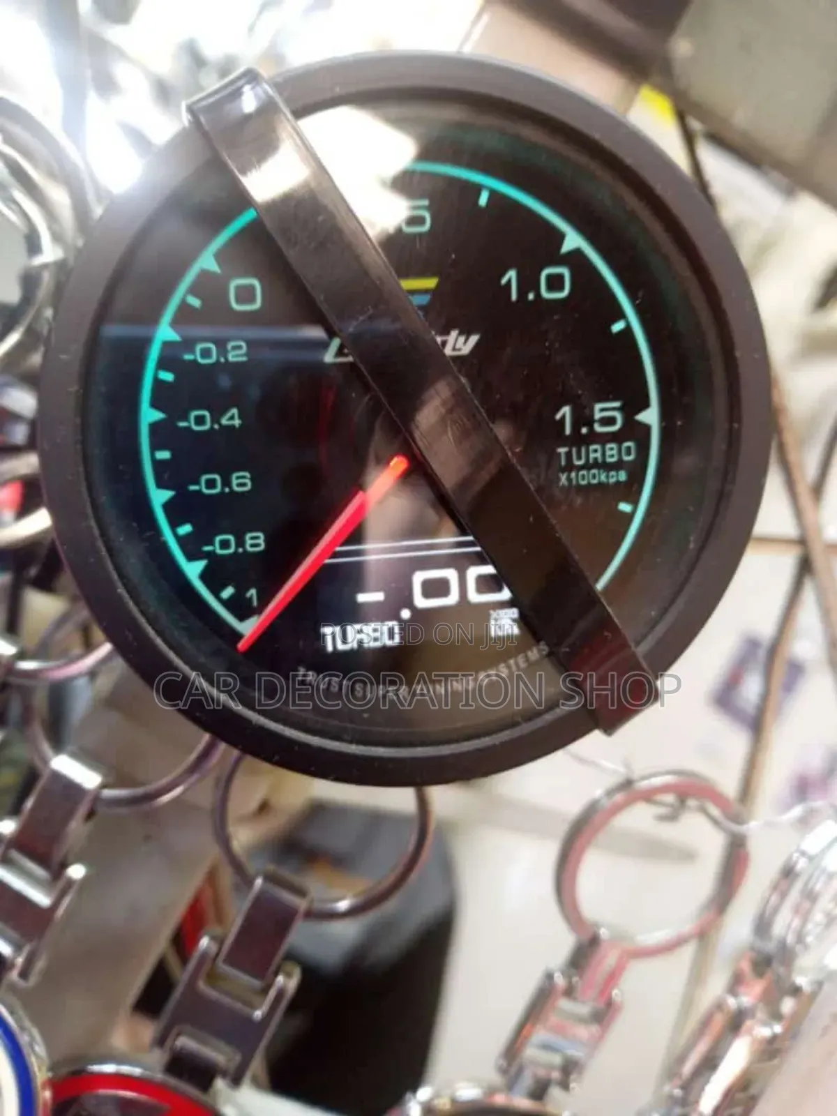 Oil Temperature and Turbo Gauges