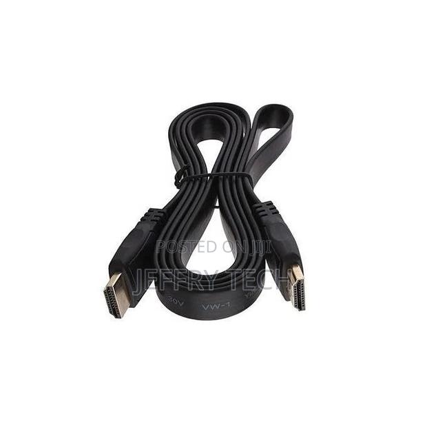 HDMI HDTV Cable - Audio/Video - 3 Meters Flat