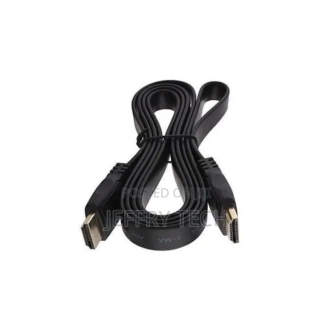 HDMI HDTV Cable - Audio/Video - 3 Meters Flat