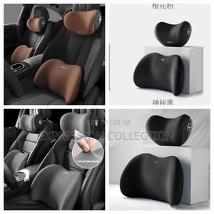 2 Piece Memory Foam Car Headrest Lumbar Support - main view