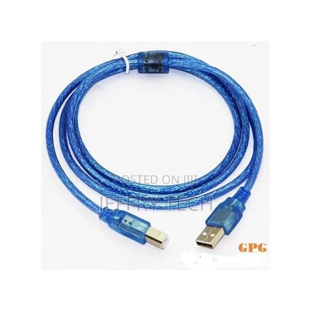 USB 2.0 Printer Cable - Blue - main view