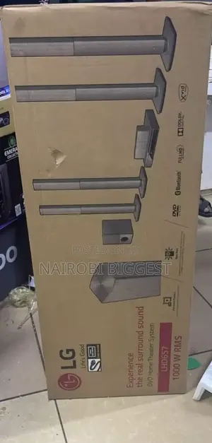 New LG Hometheaters System