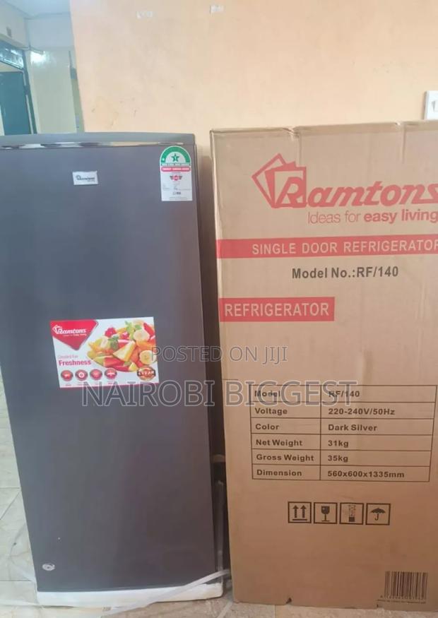Ramtons 181 Litres Single Door Fridge - main view