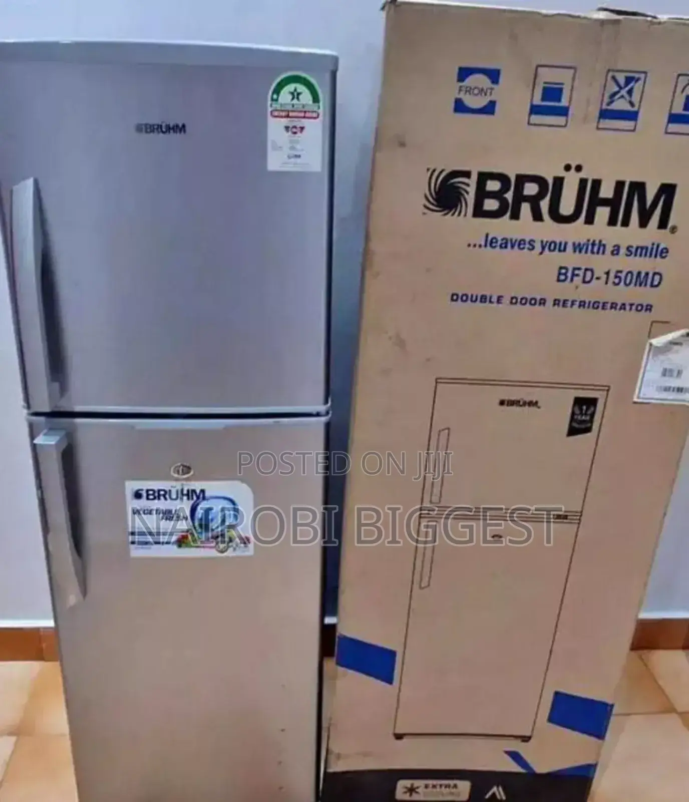 New Bruhm 138 Litres Fridge