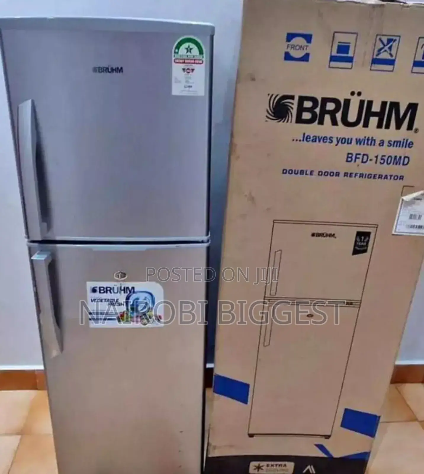 Classic Bruhm 138 Litres Fridge