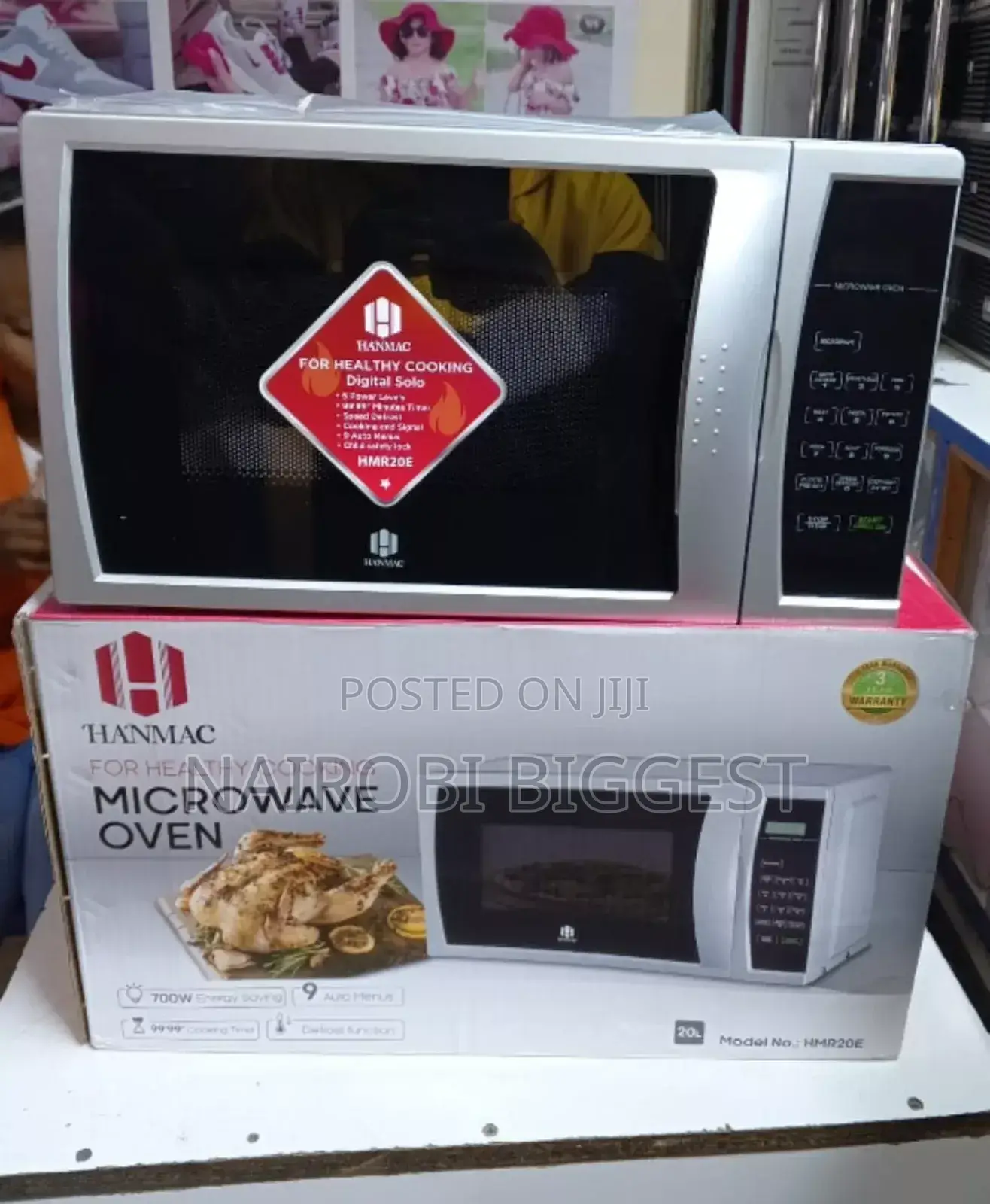 20 Litres Hanmac Digital Microwave