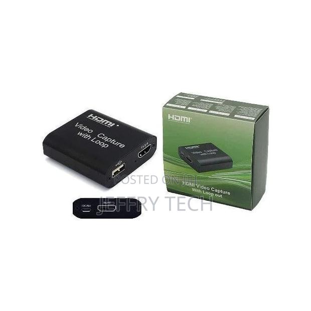HDMI - Usb/Hdmi Video Capture - Black