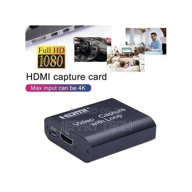 HDMI - Usb/Hdmi Video Capture - Black - thumbnail 2