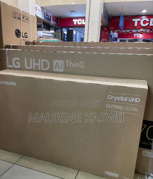 Samsung 55" Crystal Uhd Du7000 Tizen Os Smart Tv (2024)