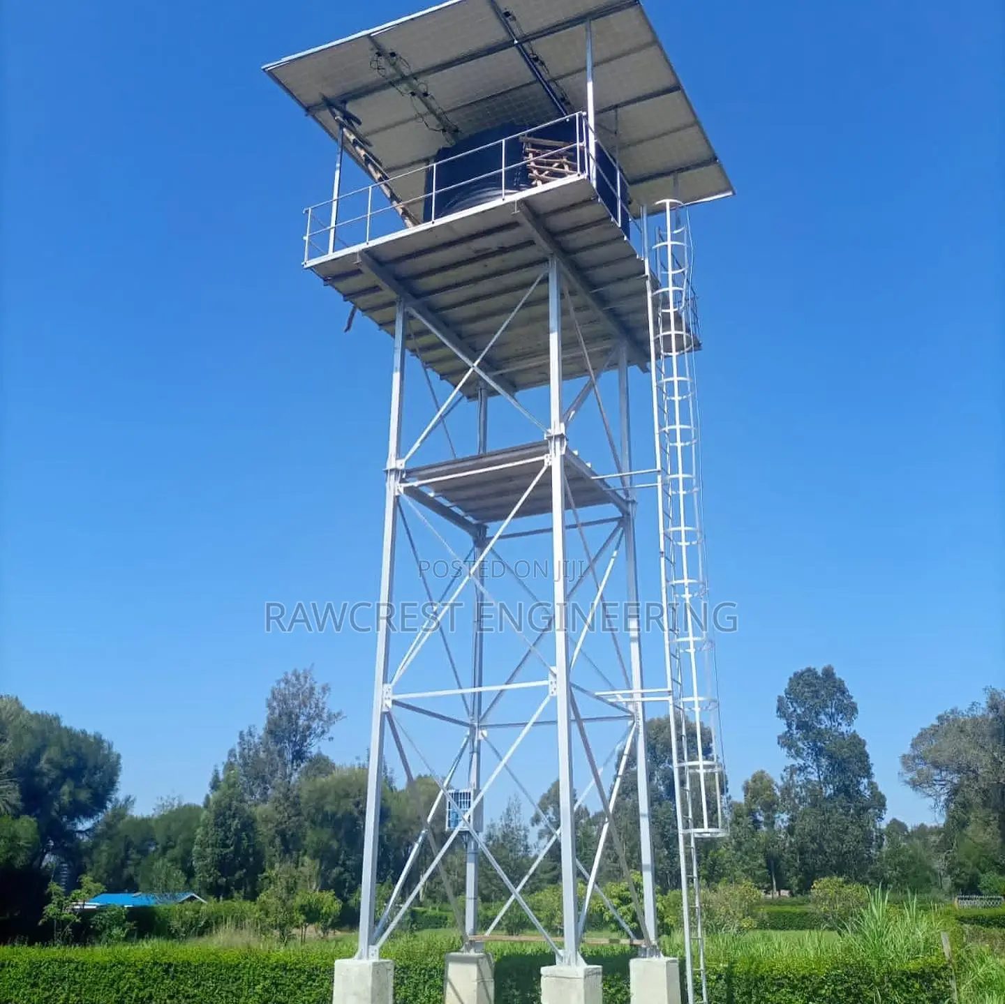 Water Tower Installation