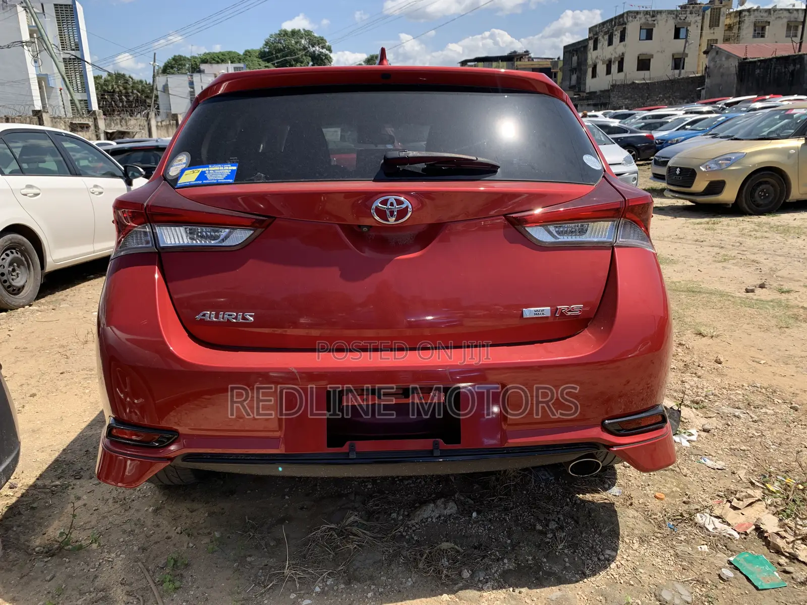 Toyota Auris 2017 Red
