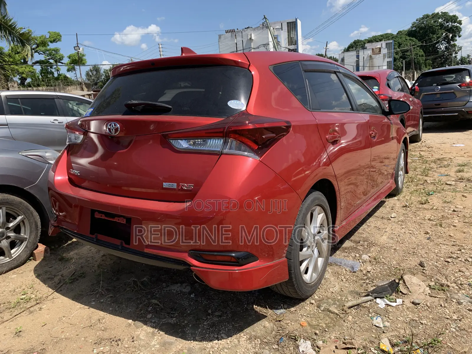 Toyota Auris 2017 Red