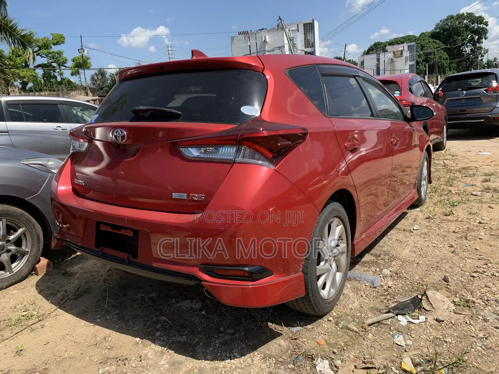 Toyota Auris 2017 Red