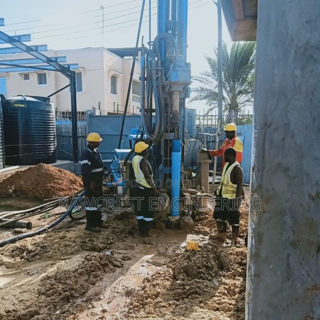 Water Well Drilling At Longisa