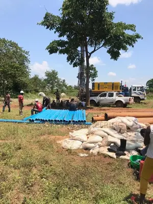Borehole Drilling Am,Water Tank Platform And Solar Pump