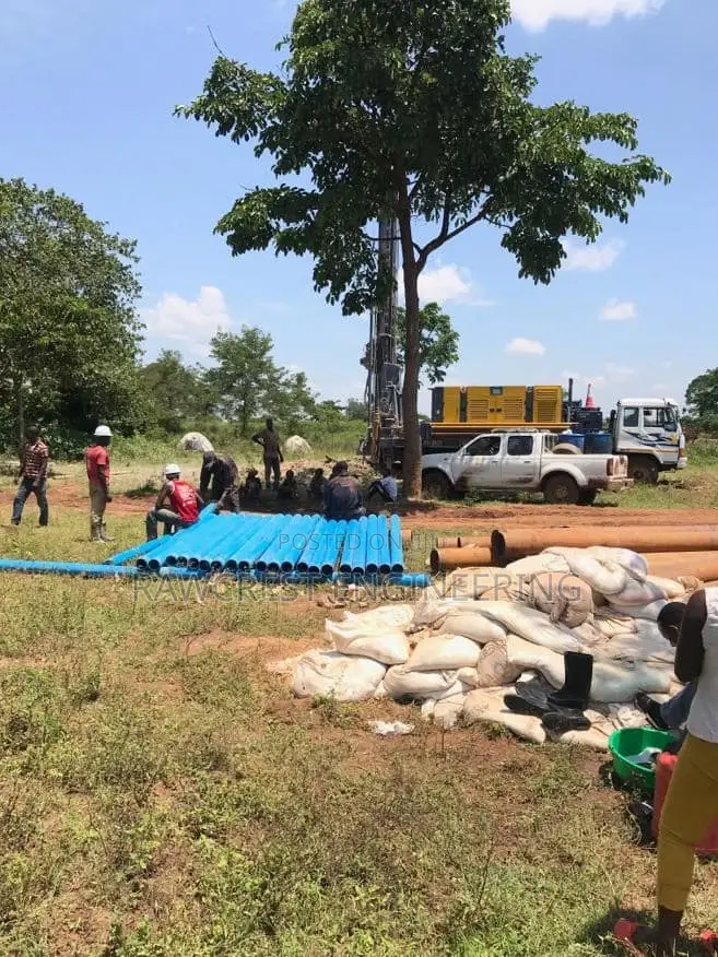 Borehole Drilling Am,Water Tank Platform And Solar Pump
