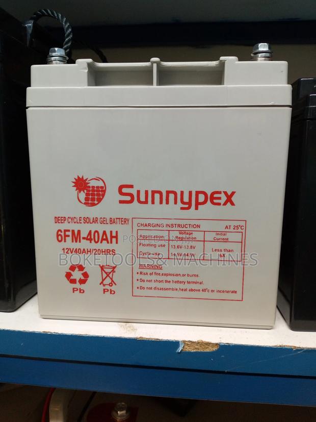 Sunnypex 40ah Solar Battery