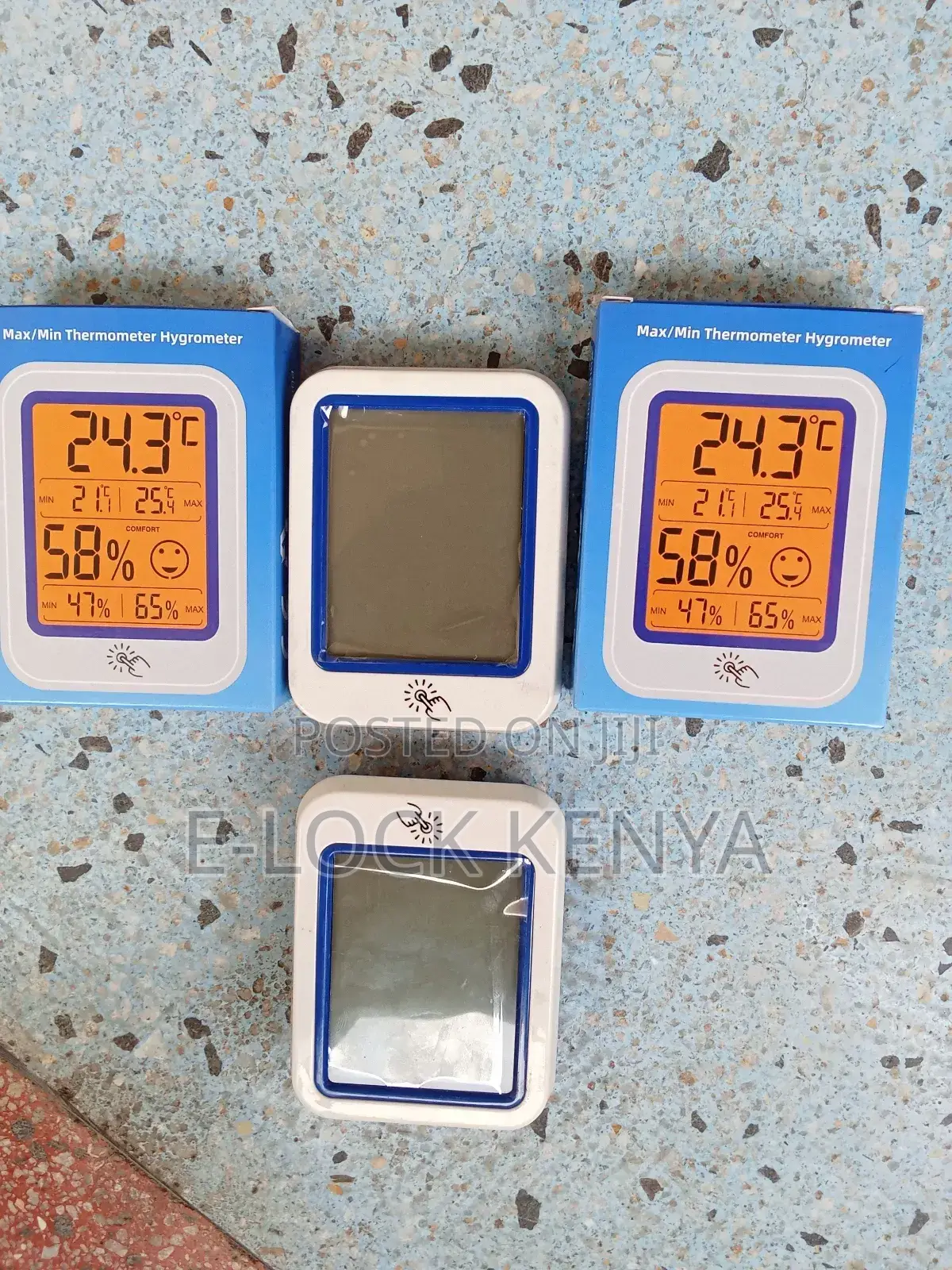 Nursery Safe Humidity Meter With Thermometer