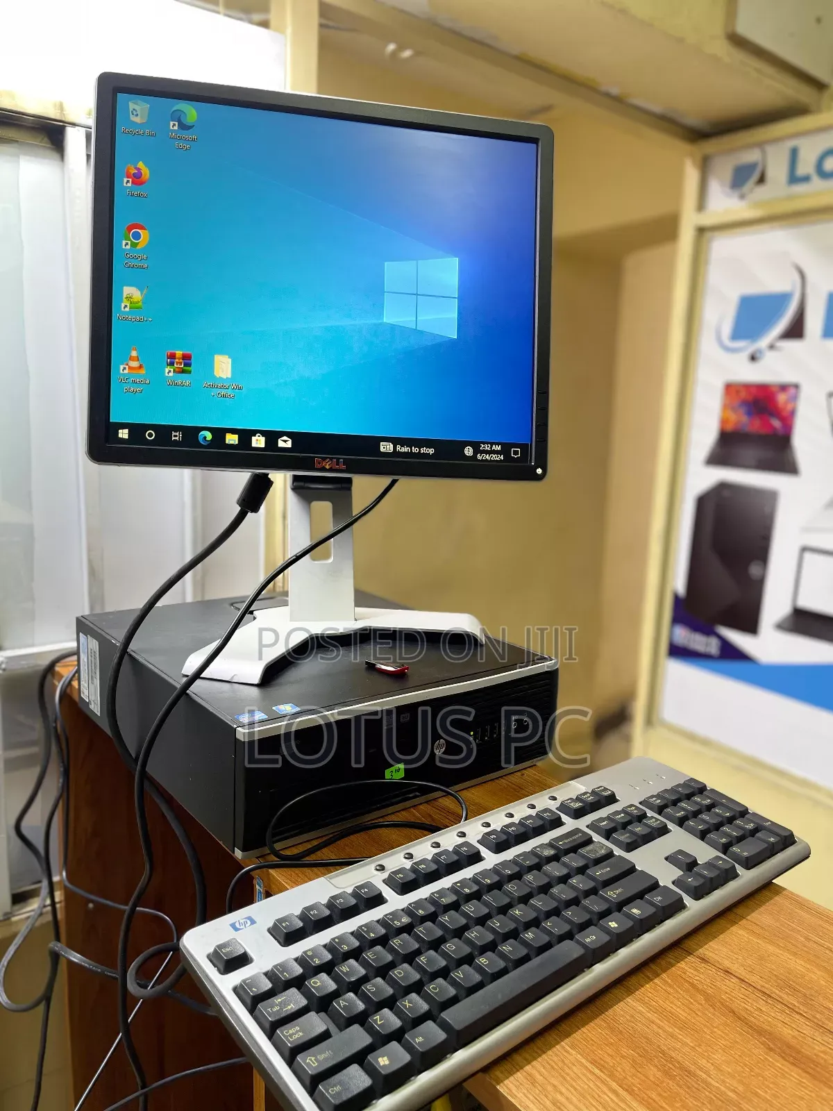 Desktop Computer HP 4GB Intel Core I5 HDD 500GB