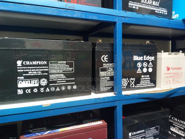 100ah Champion Gel Battery - main view