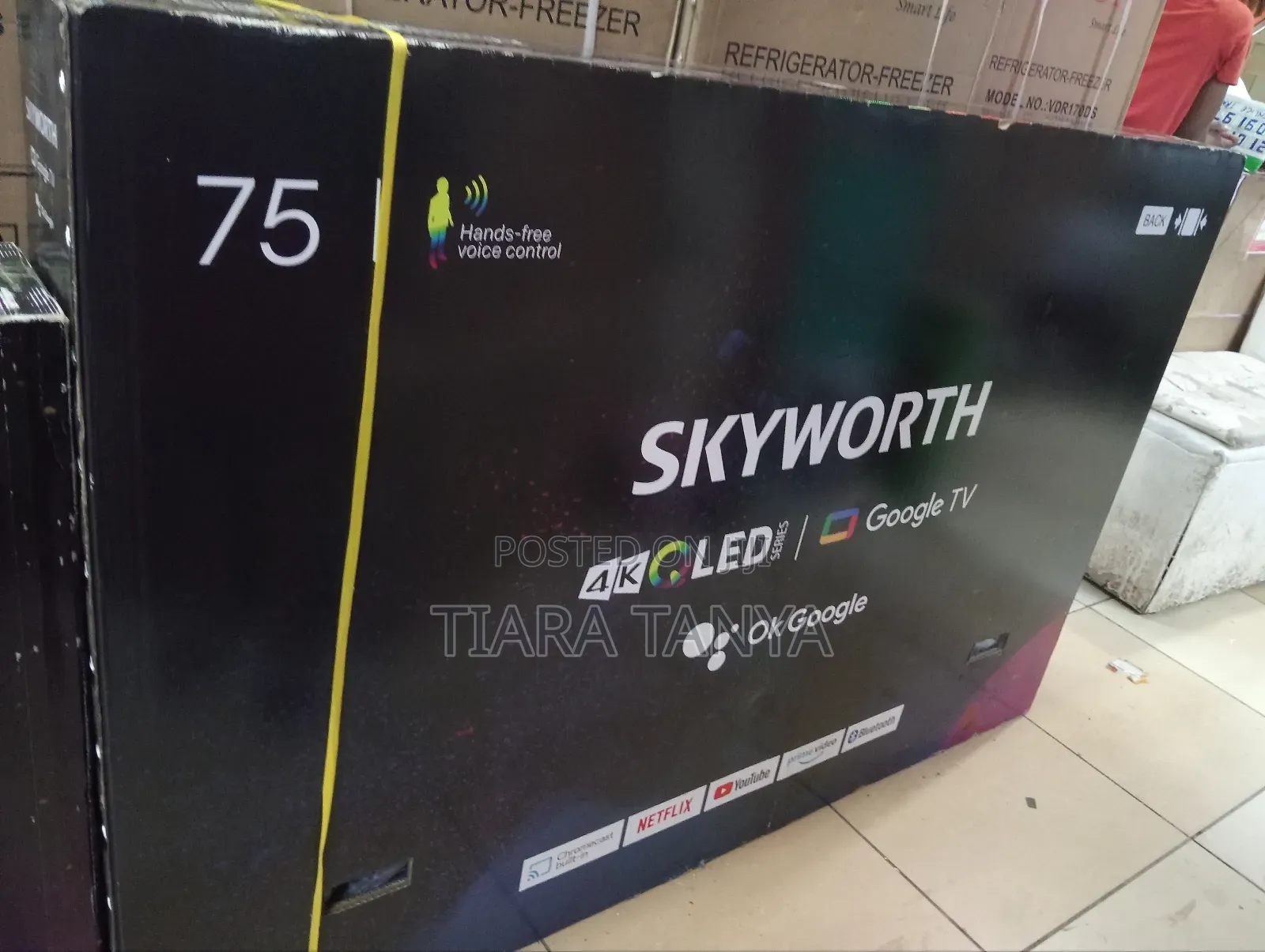 Skyworth 75" Smart Qled Uhd Tv