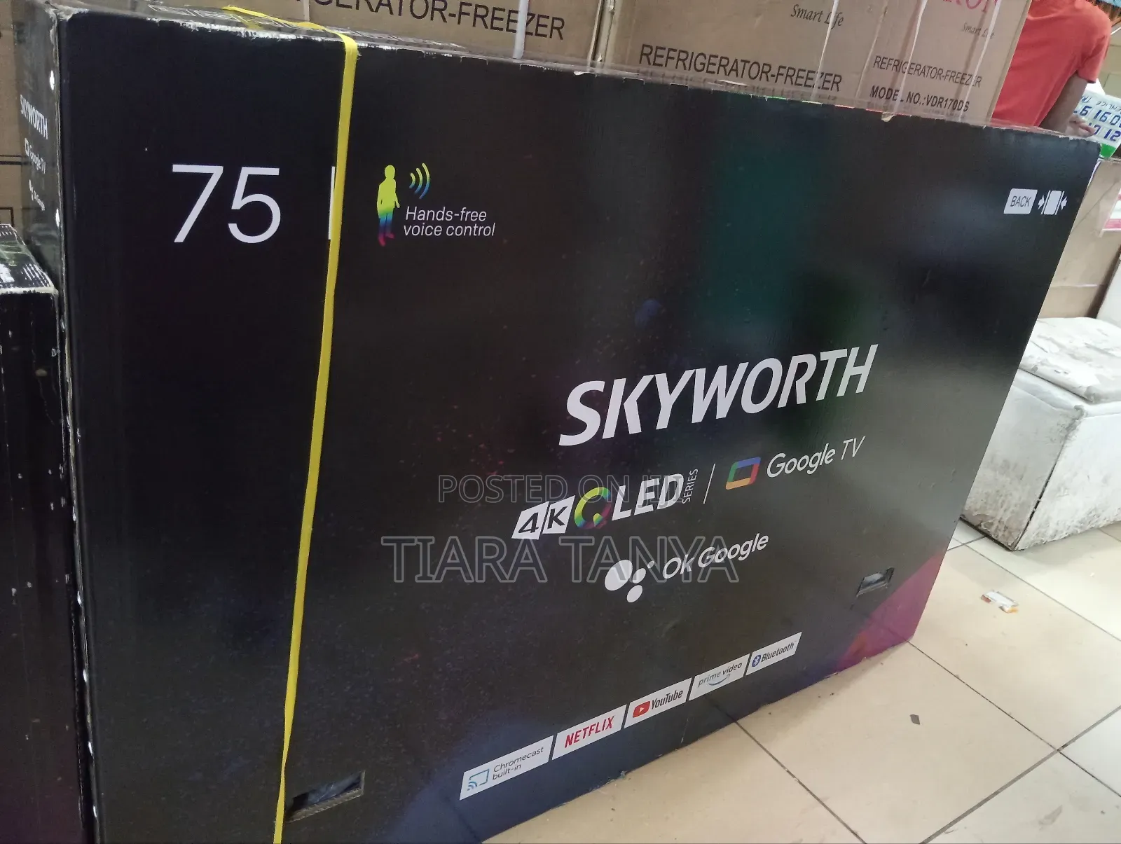 Skyworth 75" Smart Qled Uhd Tv
