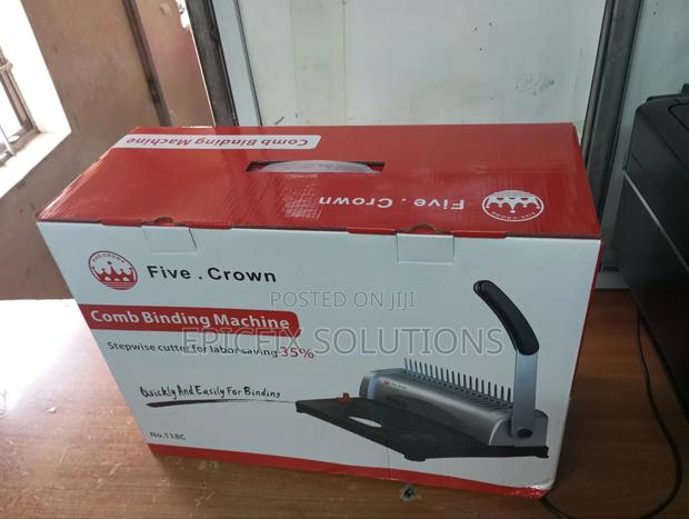 Comb Binding Machine Available and Very Affordable - thumbnail 2