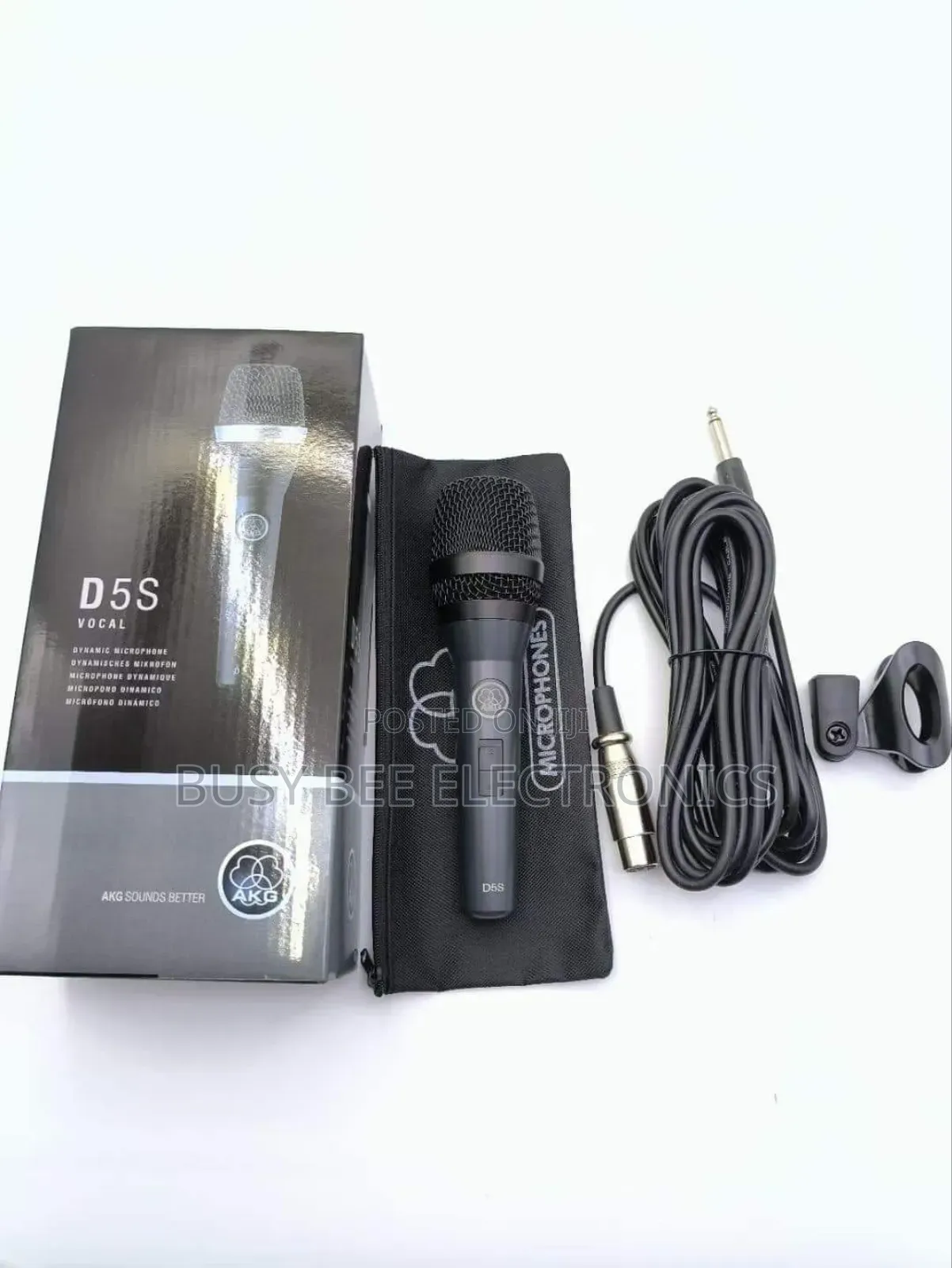 D5s Vocal Akg Wired Microphone
