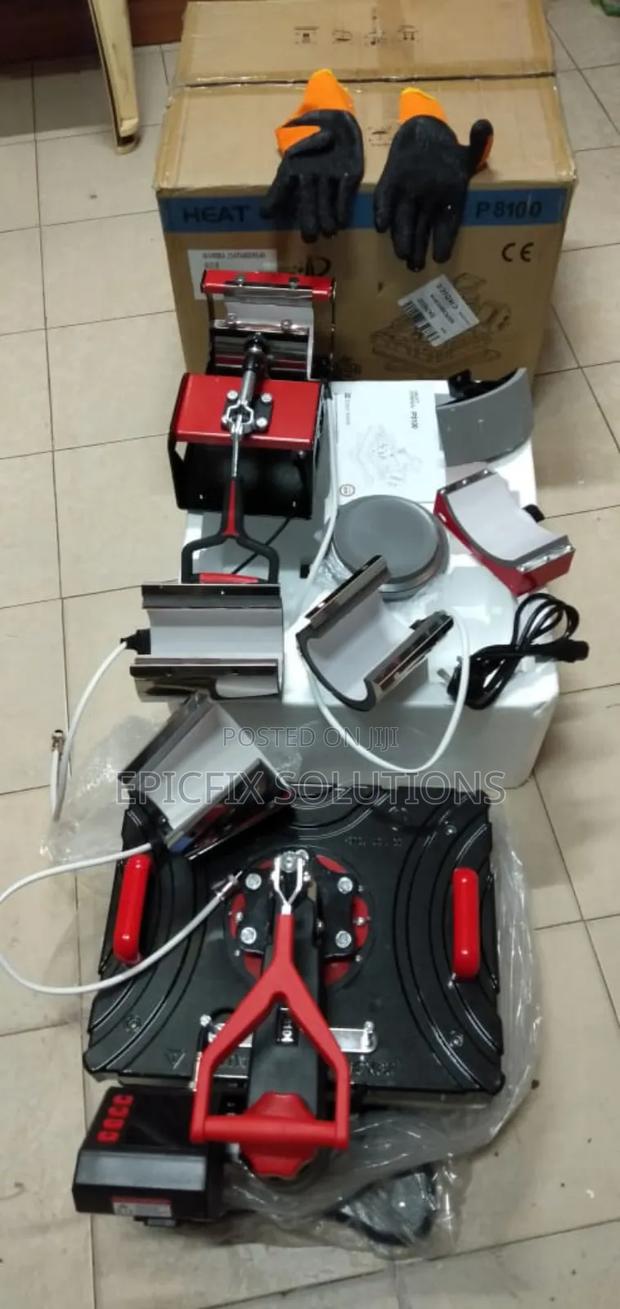 5 in 1 Heat Press Machine Available