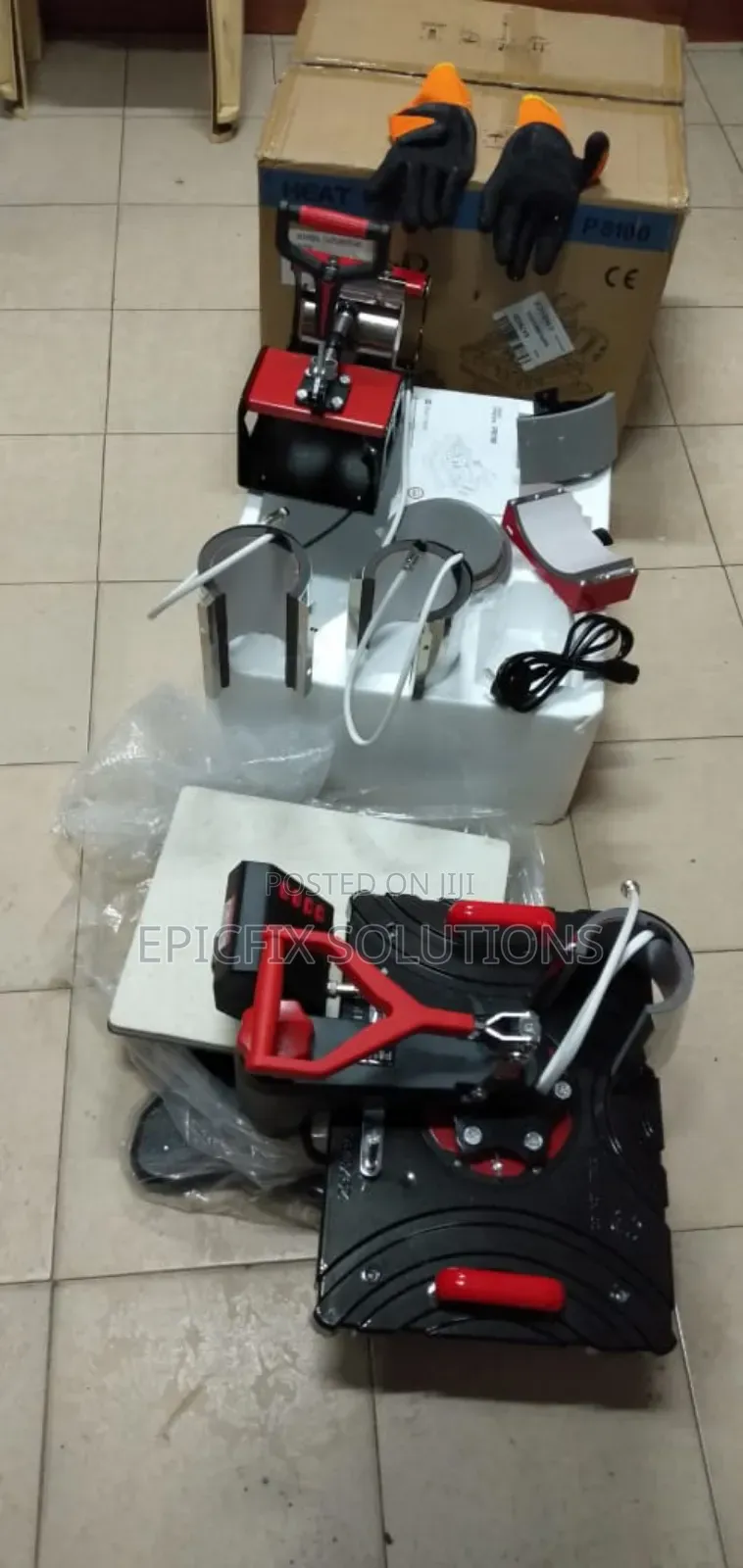 5 in 1 Heat Press Machine Available