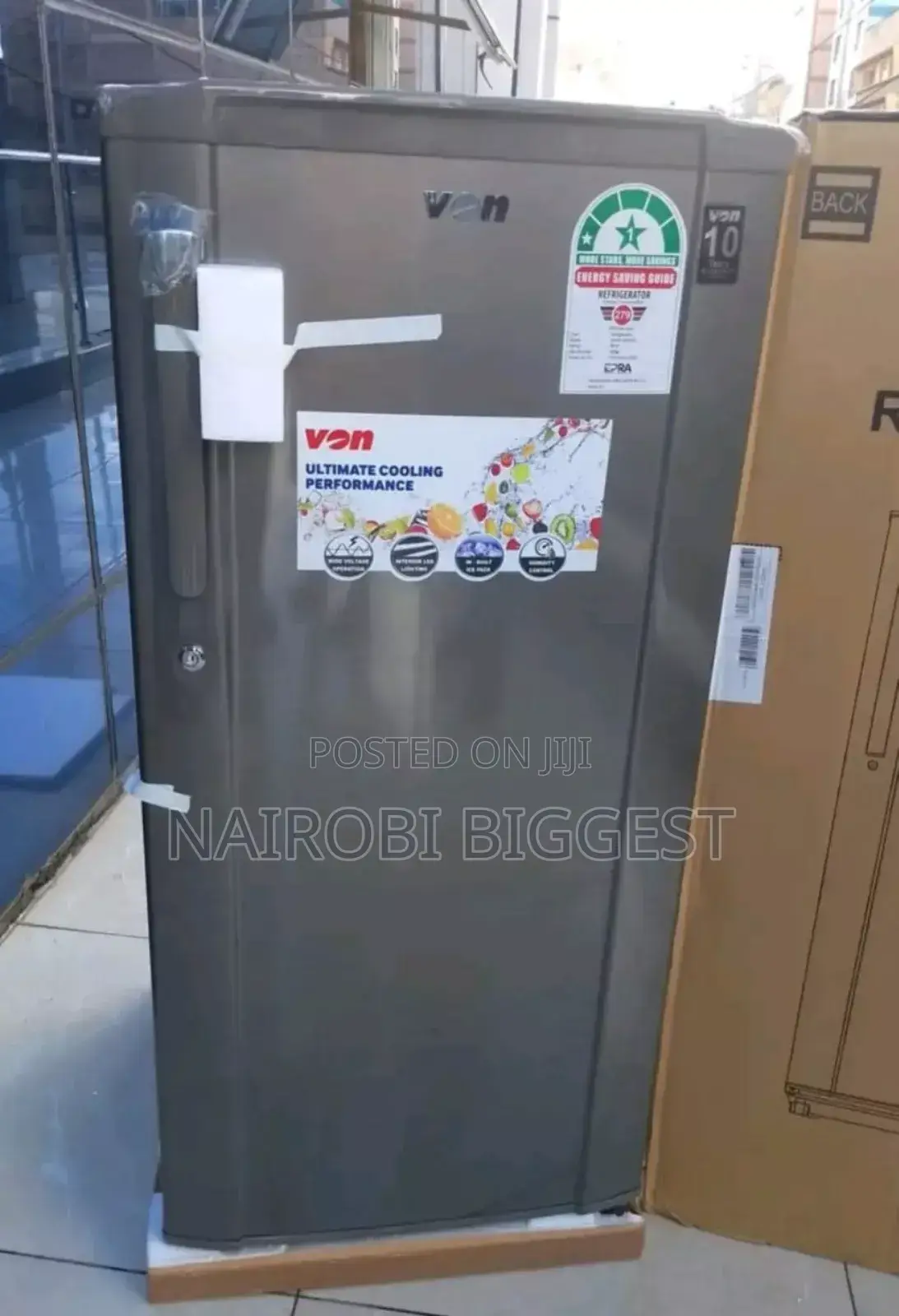 Classic Von 185litre Single Door Fridge