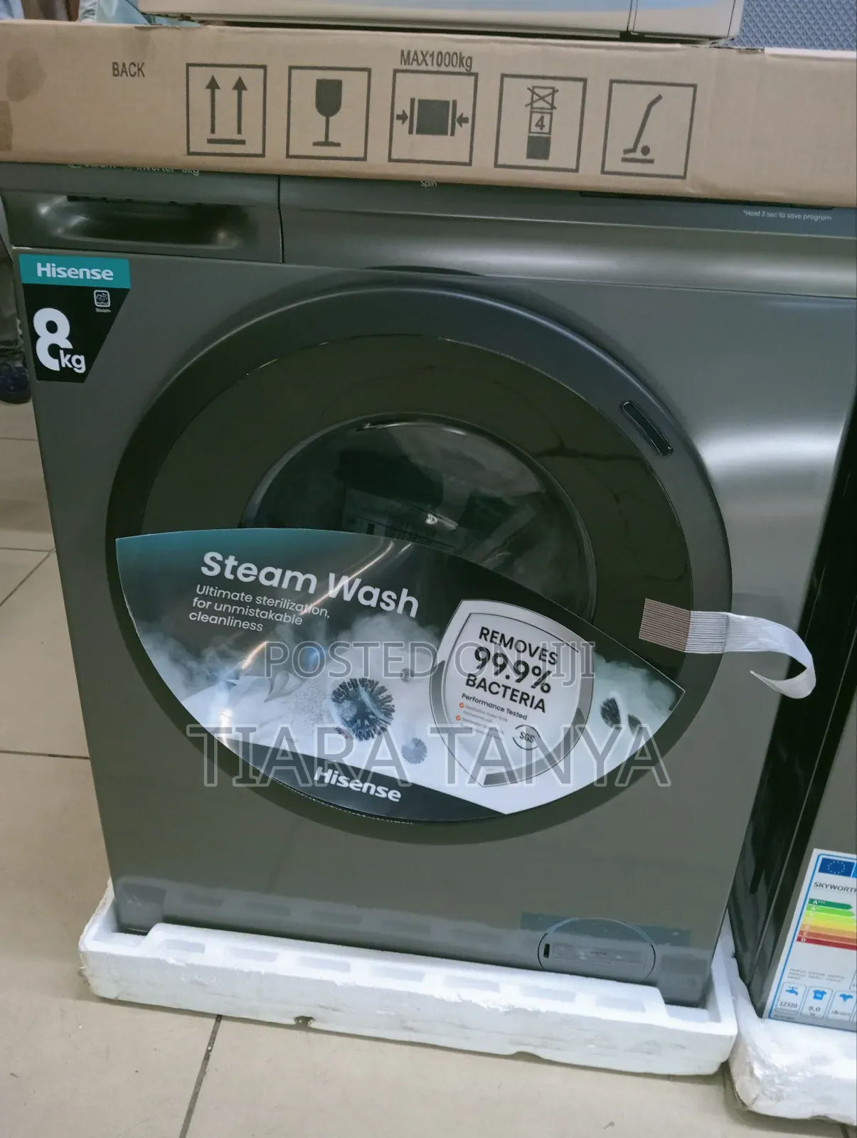 Hisense 8kgs Front Load Washing Machine