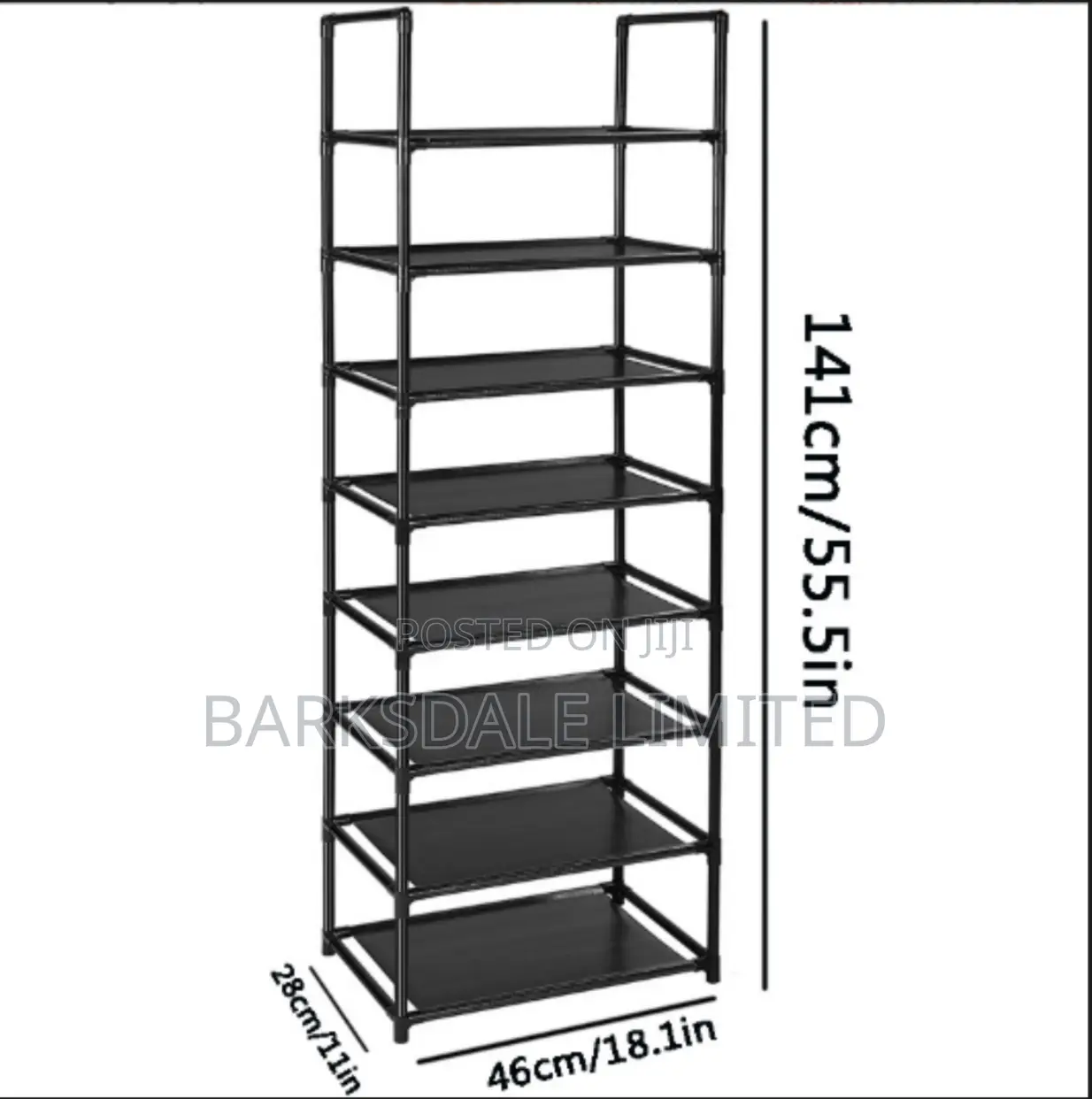 Shelf Storage Corner Rack Tall Shoe Rack 8-Tier Organizer