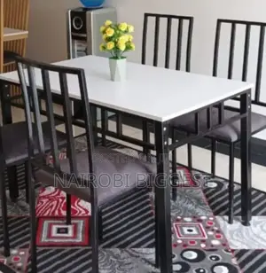 Classic Lex 4-Seater Dining Table Set