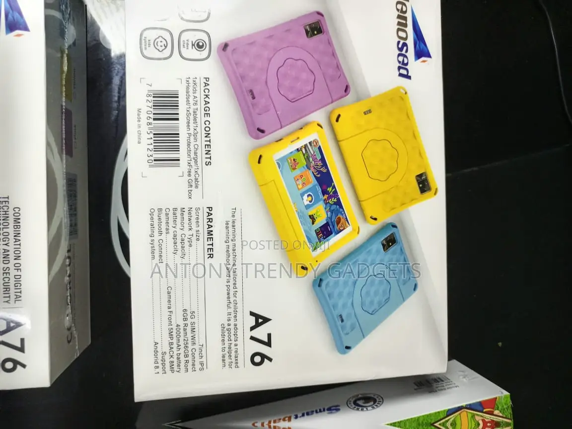Lenosed A76 Kids Tablet 7 Inch Sim. 7inches Hd Screen; 5g Du