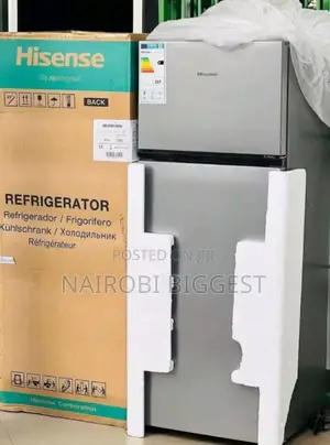 Original Hisense 205 Litres Double Door Fridge
