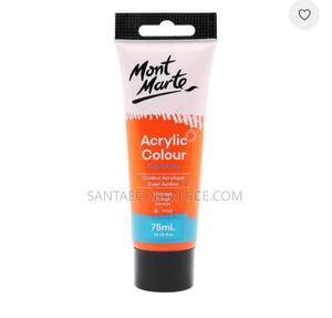 Orange Acrylic Paint – 75ml - thumbnail 2