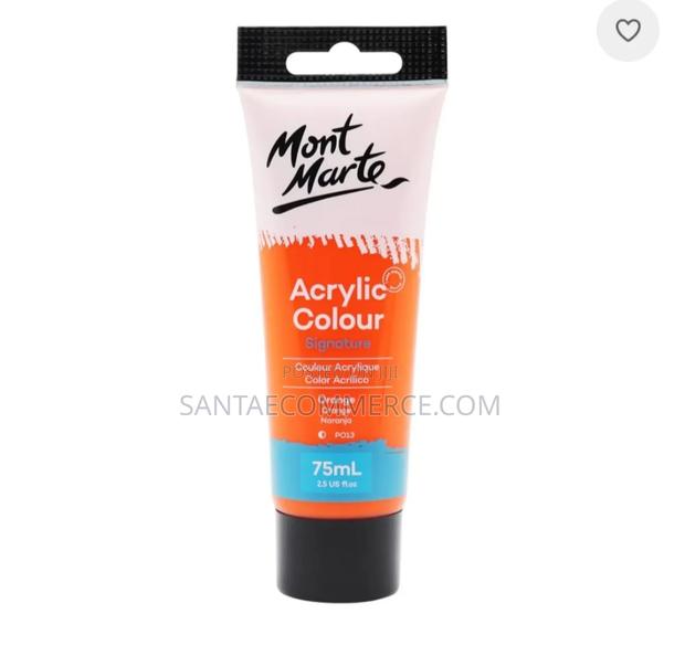 Orange Acrylic Paint – 75ml - main view