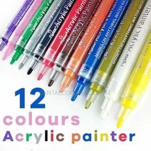 12 PCS Acrylic Mark Pens - thumbnail 2