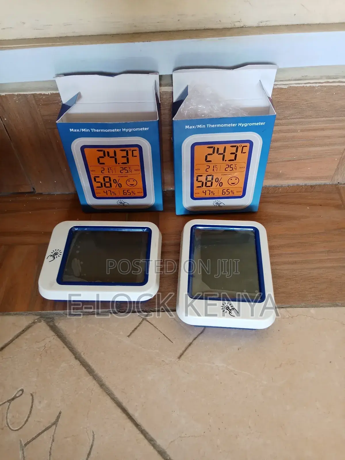 Office Thermometer With Hygrometer for Air Quality