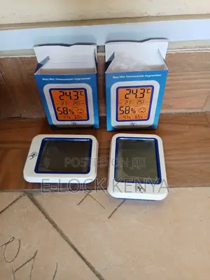 Office Thermometer With Hygrometer for Air Quality