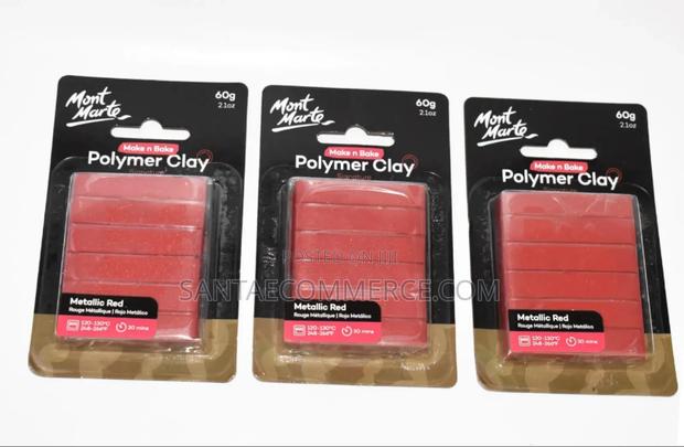 Polymer Clay – Metallic Red - main view