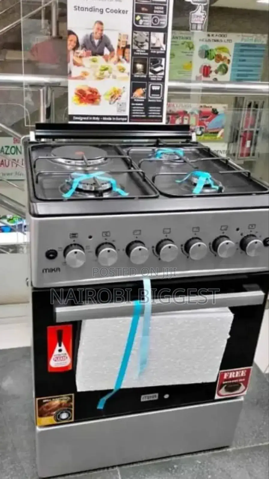 Mika Original 3+1 Standing Cooker 50 By 60cm