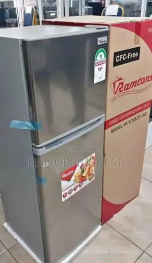 Ramtons 128 Litres Double Door Fridge