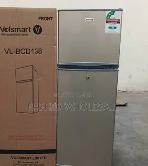 Fridge New 138l Volsmart.Double Door