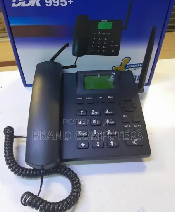 Dual Sim Card Telephone Set With Dual Sim Slot DDK 995+