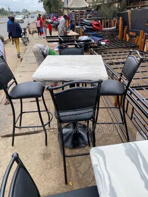 Restaurants and Bar High Chair and Table