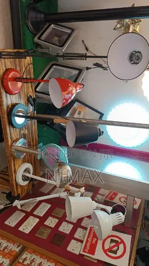 Round Study Lamp Multi Coloured