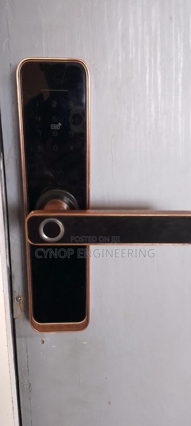 Fingerprint Lock for Bank Vault Security - main view