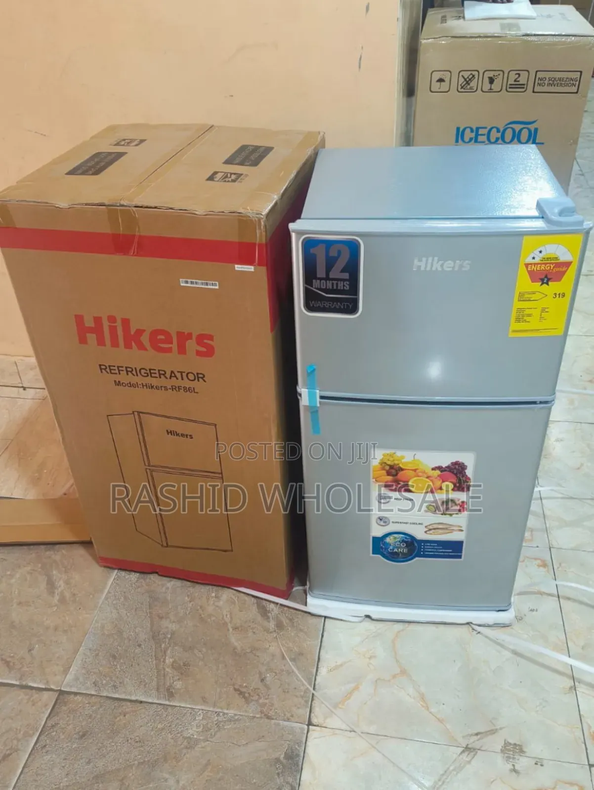 ✓ Hikers 86l Refrigerator.